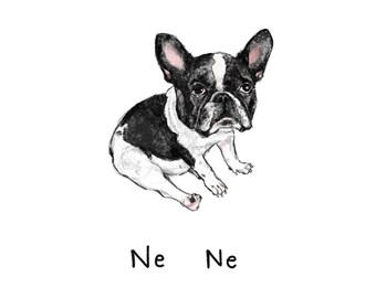 Custom Pet Portrait | Pet Parent Gift | Pet Art Custom | Pet Doodle | Pet Memorial Gift | Pet Art