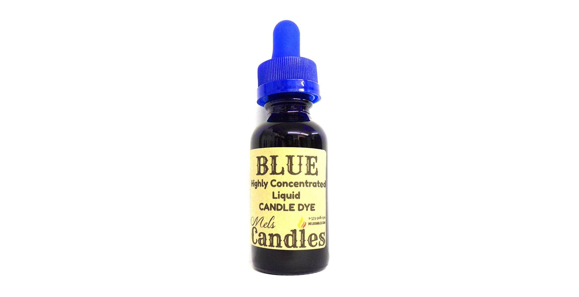 Blue Liquid Candle Dye 1 Ounce Glass Dropper Bottle Etsy