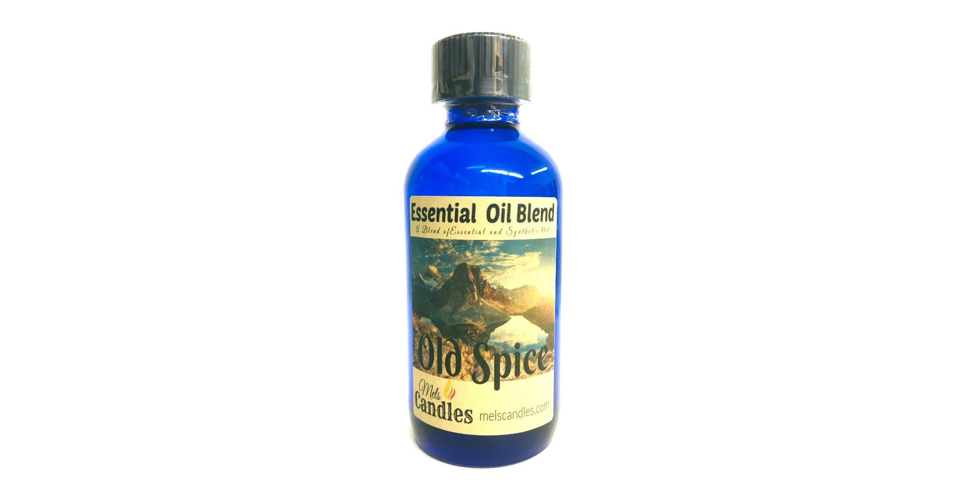 Old Spice Type 1oz/29.5ml Blue Glass Bottle of Skin Safe Fragrance Oil, Soap Oil, Candle Oil