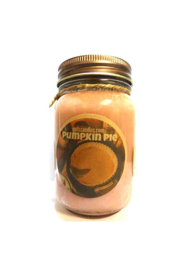Pumpkin Poop 16oz Country Jar Soy Candle Approximate Burn Time 144 Hours