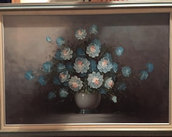 Stunning Framed Signed Vintage Robert Cox Oil Painting