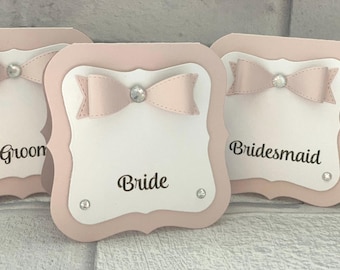 Wedding place card, wedding place setting, rose gold place card, wedding decoration, wedding table plan, escort cards