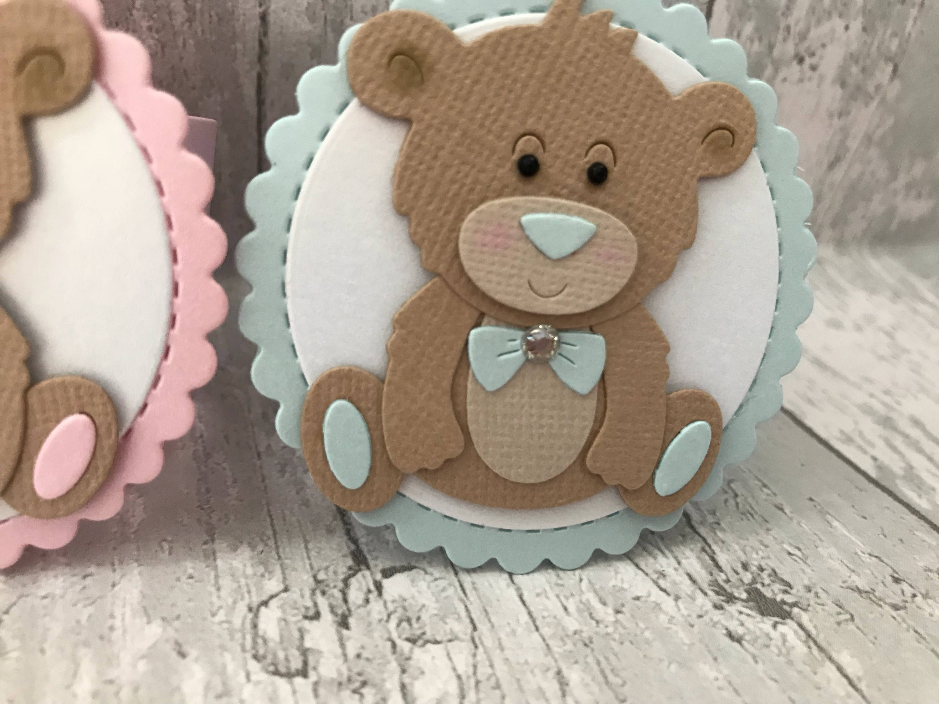 Teddy Bear Napkin Rings Baby Shower Napkin Rings Baby Napkin Etsy