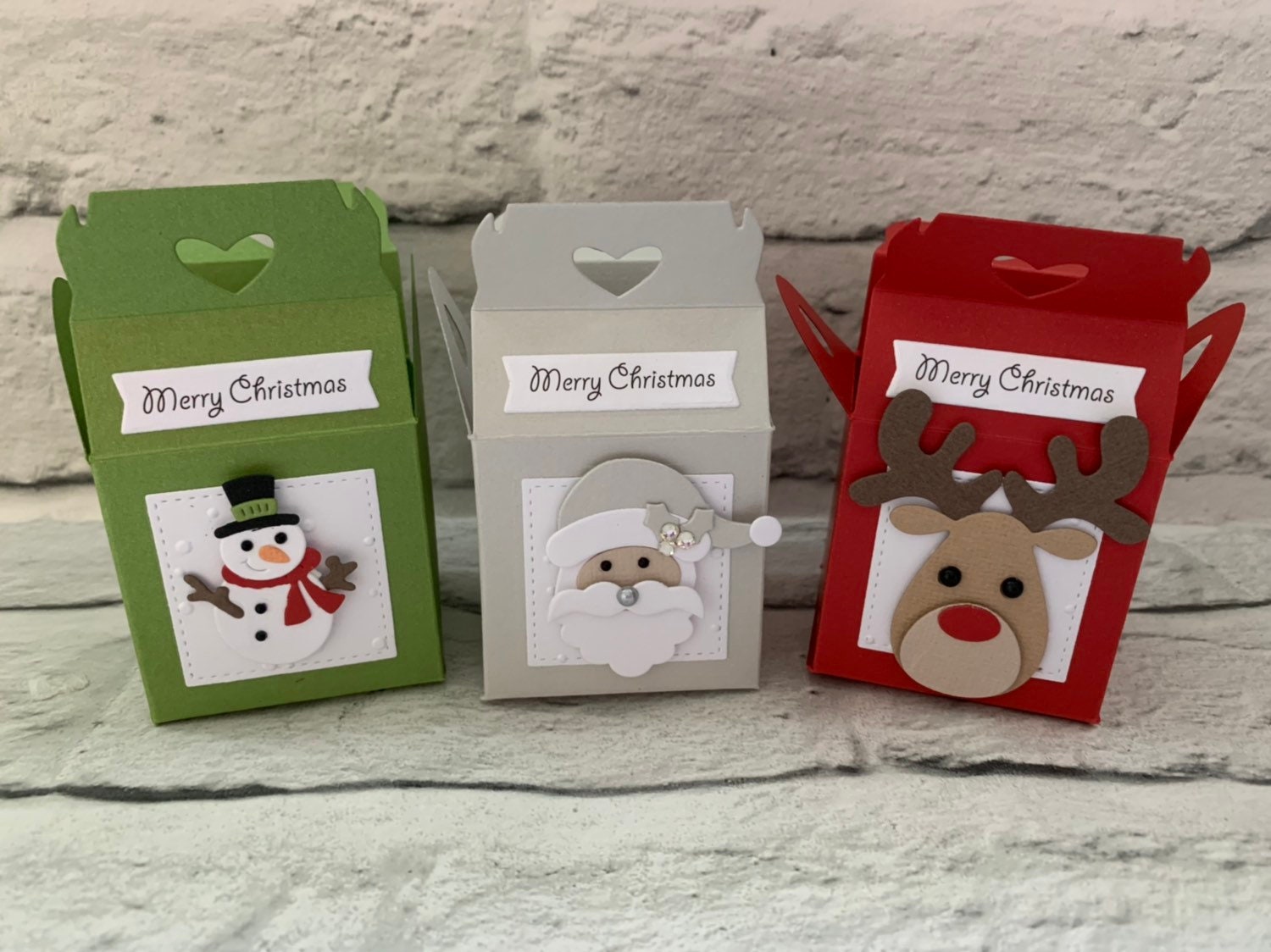 Christmas Favour Box Favours Christmas Table Decoration  Etsy UK