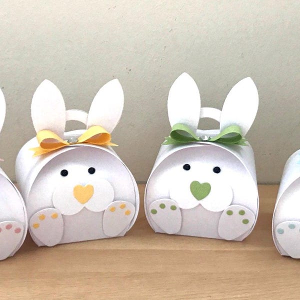 Easter Basket, Bunny Gift Box, Easter Favour, Easter Decorations, Easter Egg, Easter Bunny, Easter Gift Bag, Easter Table, Easter Bunny Egg