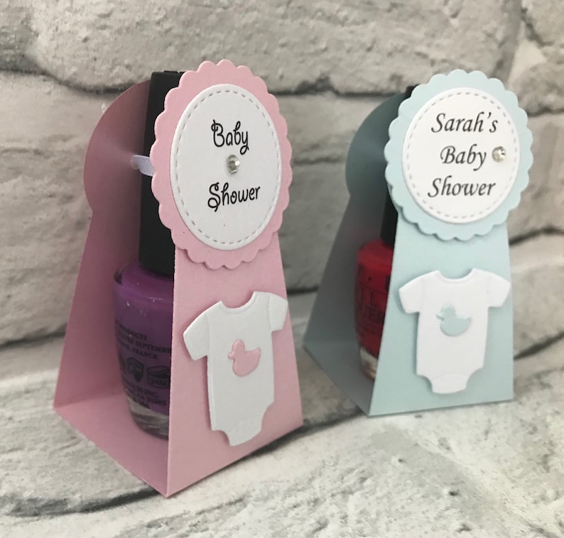 Baby Shower Favour Favor Baby Shower Favor Nail Polish Etsy UK