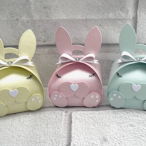 Easter Basket, Bunny Gift Box, Easter Favour, Easter Decorations, Easter Bunny, Easter Gift Bag, Easter Table, Easter Egg