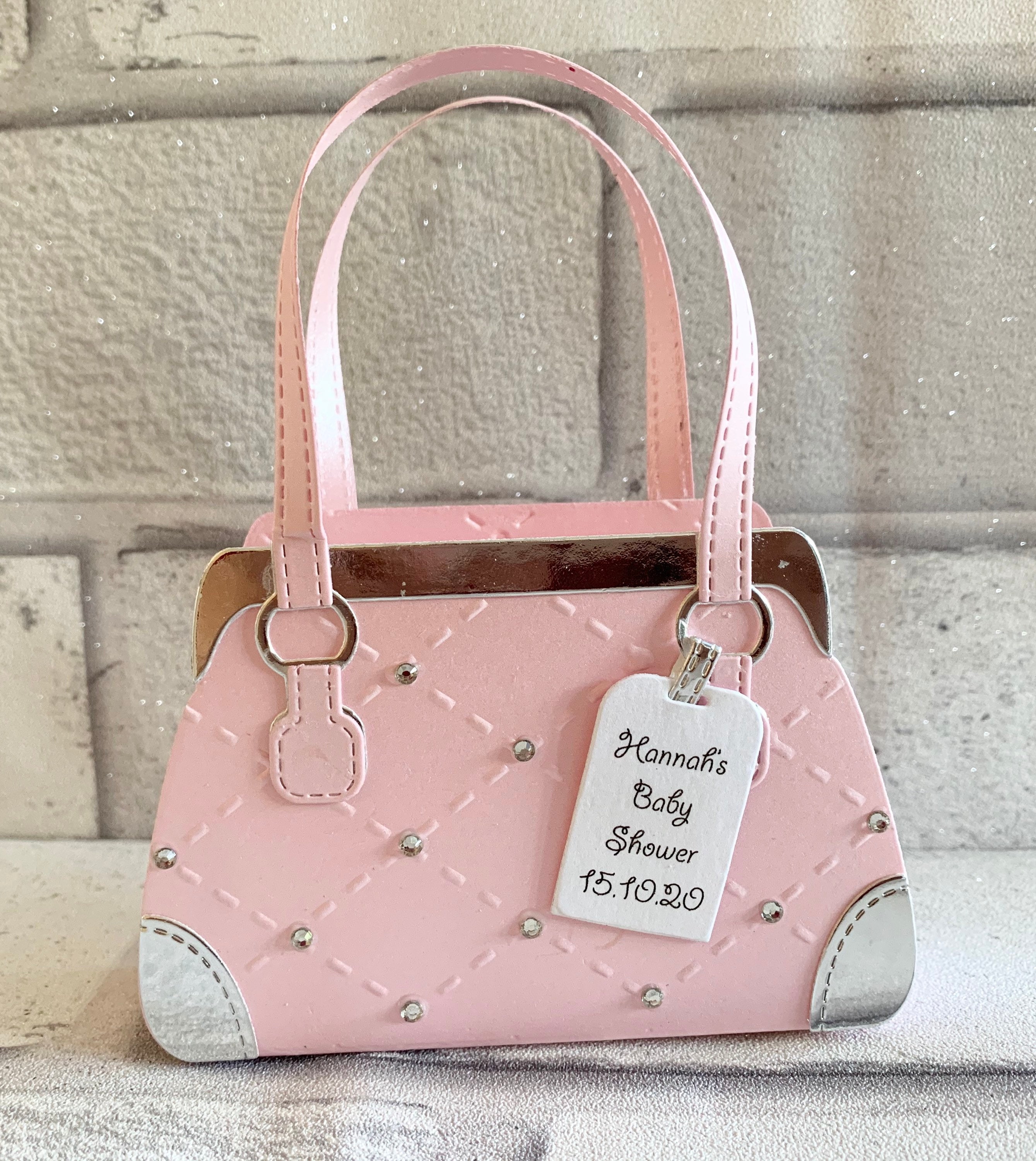 Baby Shower Favour Baby Shower Gift Bag Baby Shower Purse Etsy