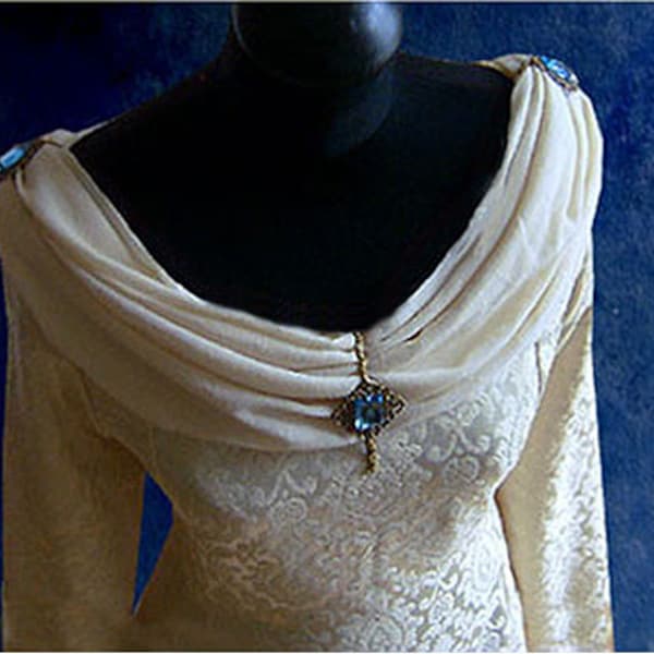 Elf dress wedding dress MIRA winter wedding wedding dress medieval - made to measure