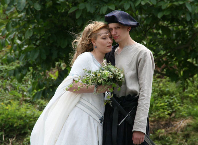 Arwen Elven Dress Wedding Dress Lord of the Rings ARLIA Made to