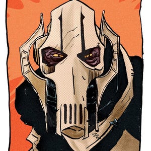 General Grievous - Star Wars - A3 Print 240gsm Gloss Print - Signed by Artist
