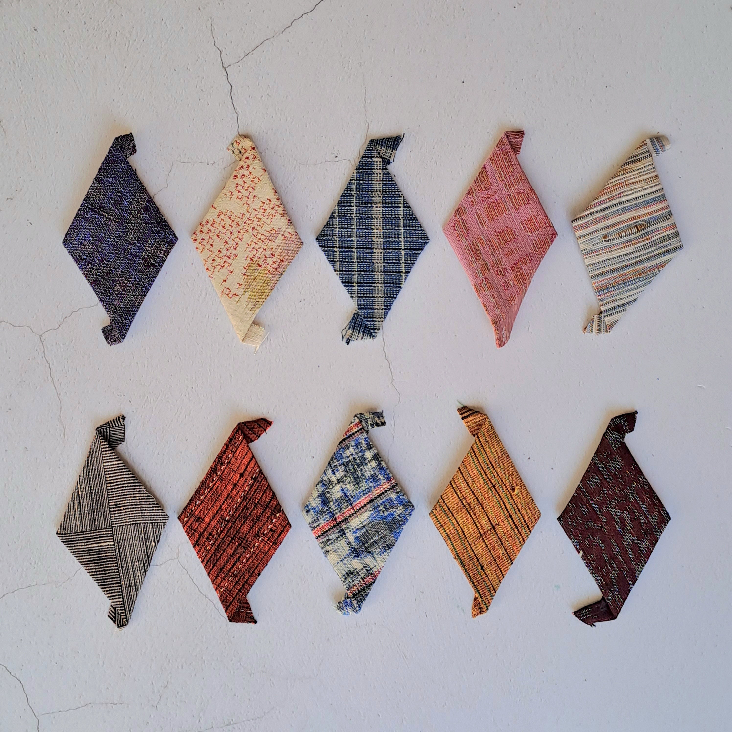 EPP Pin Cushion Kit in Vintage Japanese Fabrics Slow Stitching - Etsy UK