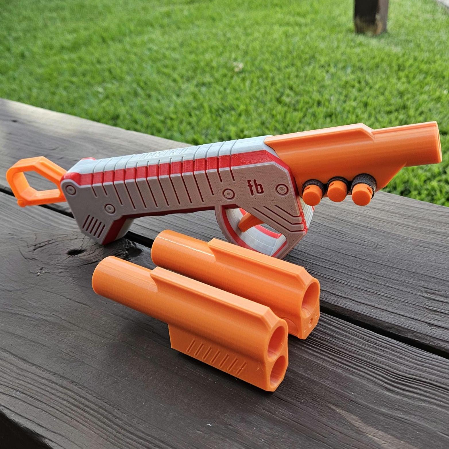 HMSTR.0 Reskin Flux Reshell by Foam.Blasted - Toy Blaster (TOY)
