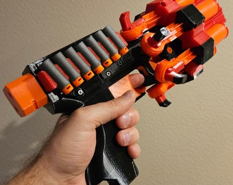 Conductor's Revolver v1.1 - A Nerf-compatible Blaster - Complete Blaster (Licensed)