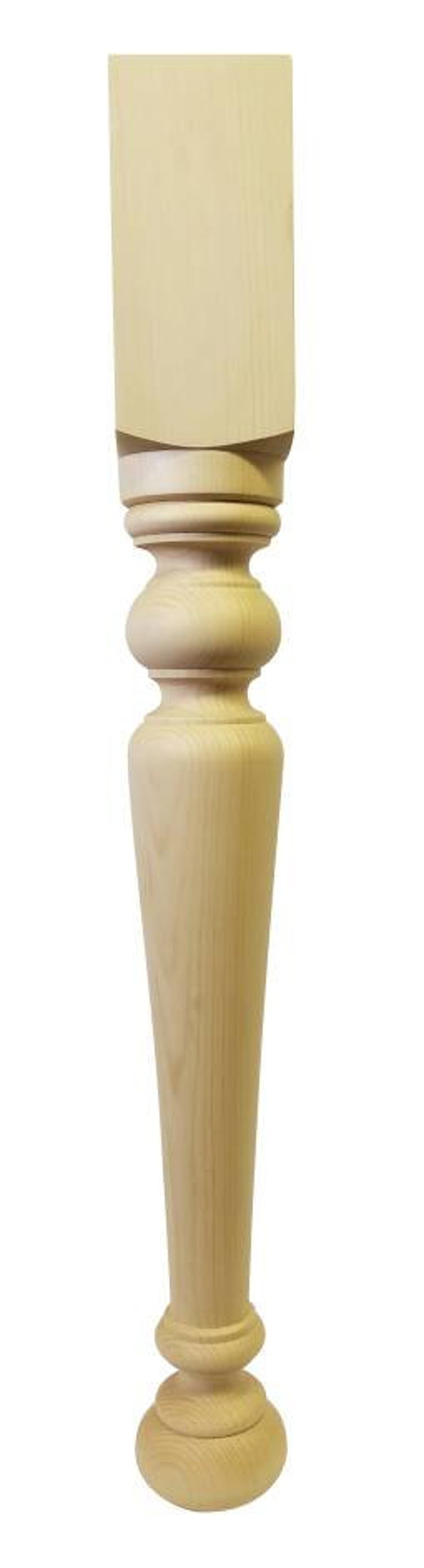 Set of 4 knotty pine unfinished wooden table island legs 29 x Etsy