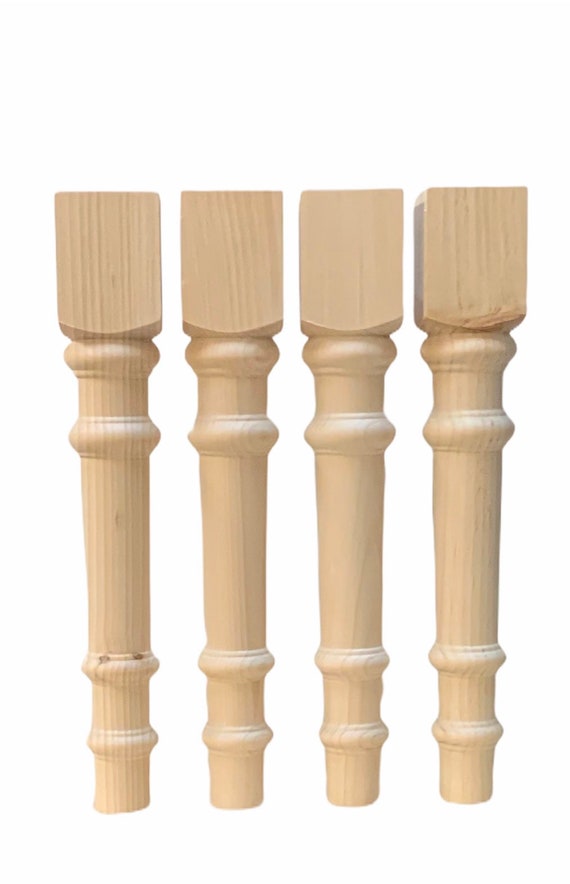 Knotty Pine Bench Legs 18x 3 Unfinished Furniture Eastern Knotty