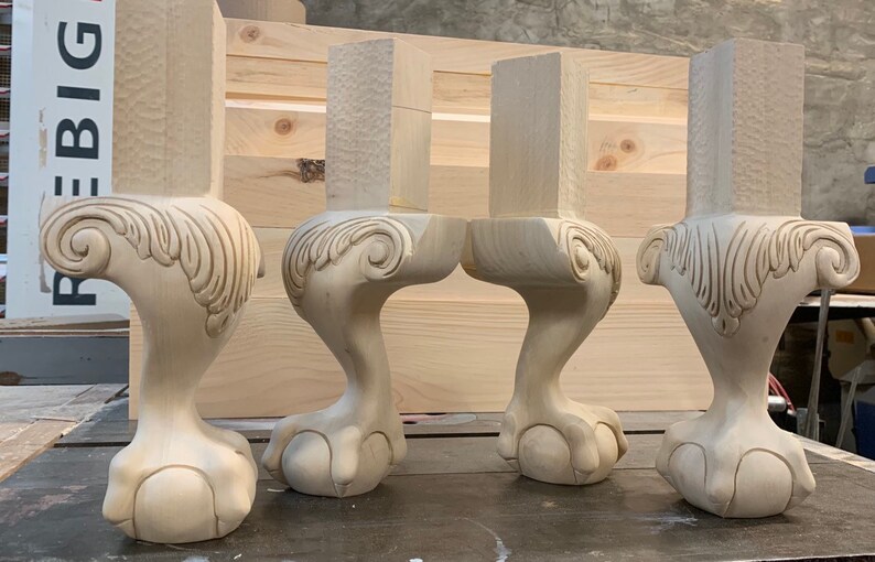 Ball and Claw Legs for furniture Etsy
