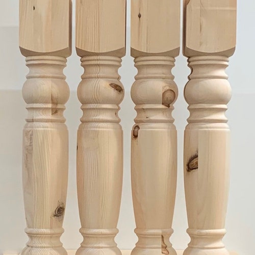 29'' Set of 4 Table Legs Dining Table Legs Etsy
