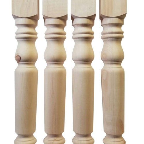 29'' Set of 4 Table Legs Dining Table Legs Etsy