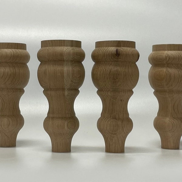 Antique Oak 5 Leg Table Etsy