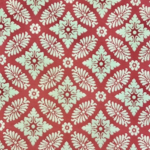 Pink Peony - Diamond Medallion - Upholstery Fabric By The Yard - Custom Cut Yardage - Custom Cut Fabric - Drapery - Pillows - Cushions - Bed