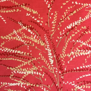 Pink Botanical - Palm Beach Style - Upholstery Fabric by the Yard - Custom Cut Yardage - Home Decor - Custom Pillow Covers - Cushion Covers image 2
