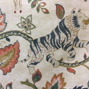 Jonah - Traditional - Novelty Fabric - Animal Motif - Accent Pillows - Accent Cushions - Fabric by the Yard