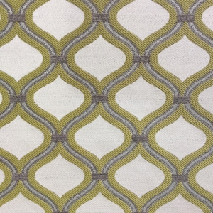 Chartreuse - beige moroccan - Upholstery Fabric by The Yard - Custom Cut Yardage - Home Decor - Pillows - Drapery - Cushions - Upholstery