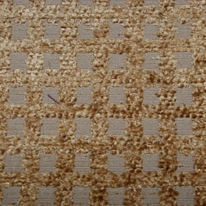 Gold Grid Texture Fabric - SALE - Upholstery Fabric By The Yard - Brown Upholstery Fabric By The Yard