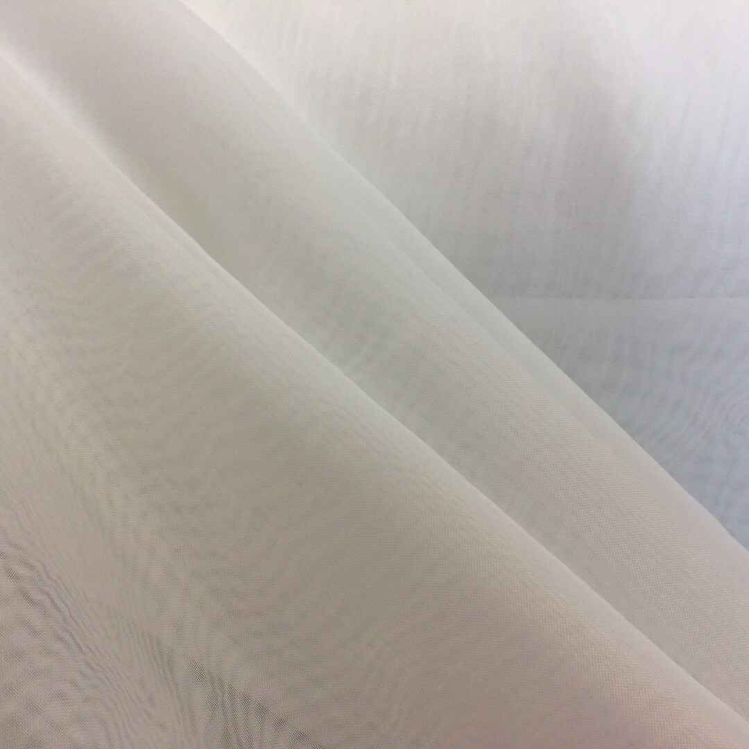 Off White Drapery Sheer Fabric Sheer Drapery Sheer Fabric Fabric by the