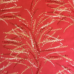 Pink Botanical - Palm Beach Style - Upholstery Fabric by the Yard - Custom Cut Yardage - Home Decor - Custom Pillow Covers - Cushion Covers image 3