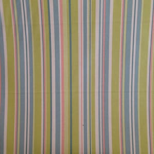 Spring Stripe Fabric - Drapery, Pillow, Upholstery Fabric By The Yard - Beach Stripes