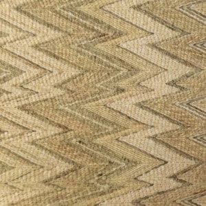 Chevron - Zig Zag - Natural - Gold -Flame Stitch - Heavy Weigh - Upholstery Fabric by the Yard