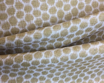 Dotkat Woven Gold - Upholstery - Accent Pillows - Cushions - Upholstery - Pillow Covers - Fabric by the Yard