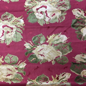 Luxurious High End Velvet - Cranberry - Moss Green - Upholstery Fabric By The Yard - Fast Shipping - Custom Cut Yardage - Pillow Covers