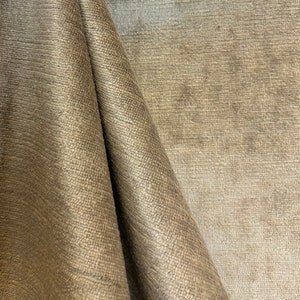 BEIGE Silk Velvet Fabric - 45