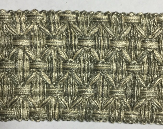 Lattice Bubblegum Pink Tape Trim Drapery Edging Pillow Embellishment