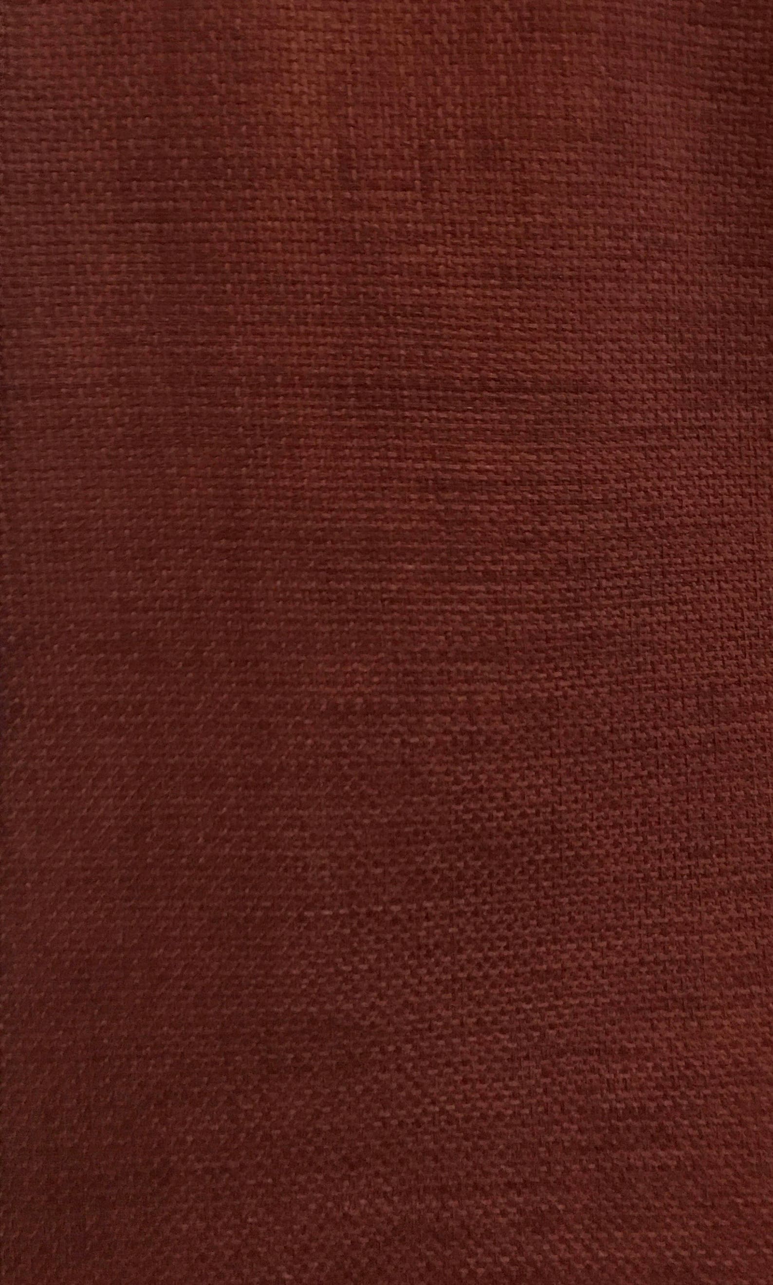 Solid Woven Rust Upholstery Fabric by the Yard Etsy