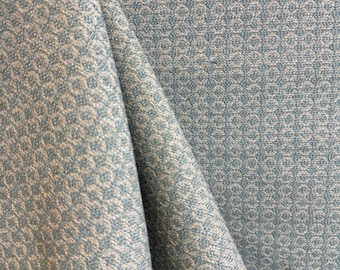 Cheerio Mineral - spa -  light blue - circle - upholstery - pillow fabric - home decor - upholstery - fabric by the yard