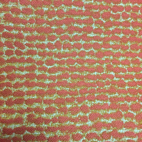 Green Coral Dot and Diamond Upholstery Fabric by the Yard - Etsy