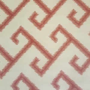 Sunbrella - El Greco - Chili - Greek Key - 100% Solution Dyed Acrylic - Sunbrella Fabric By The Yard