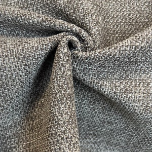 Labrador- Silver/Brown - Chenille - Upholstery Fabric - Light Chenille - Home Decor - Upholster Your Favorite Chair - Recliner Fabric