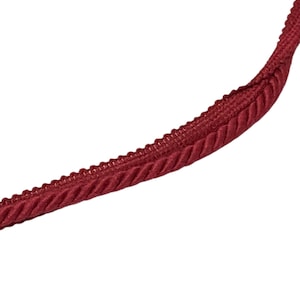 Ruby Rush Lip Cord By The Yard - Pillow Edging - Home Decor Trim