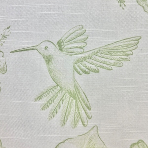 Menagerie eucalyptus - floral - drapery fabric - fabric by the yard
