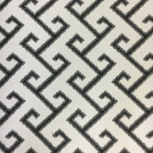Sunbrella outdoor/indoor El Greco Classic Fabric - Greek Key - 100% Solution Dyed Acrylic - Outdoor Cushion Fabric image 3