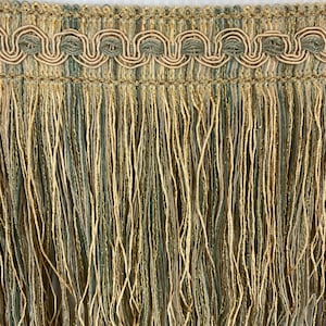 Seashore long decorative bullion - Trim by the Yard - Custom Cut Yardage - Pillows - Cushions - Lamp Shades - Drapery - Sofa - Embellishment
