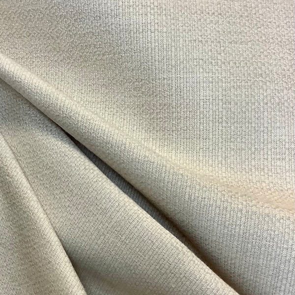 Ivory Crypton - Performance Finish - Woven Solid - Solid Color - Fabric by the Yard