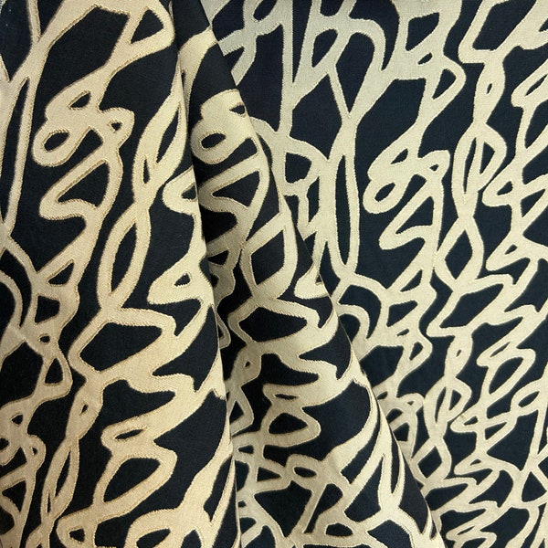 Scribble Fabric - Etsy