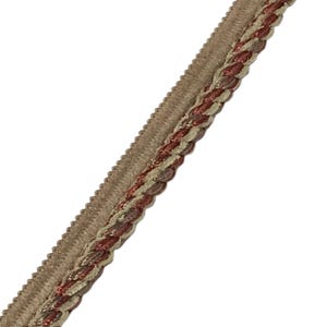 Forest Spice Lip Cord By The Yard - Pillow Edging - Home Decor Trim