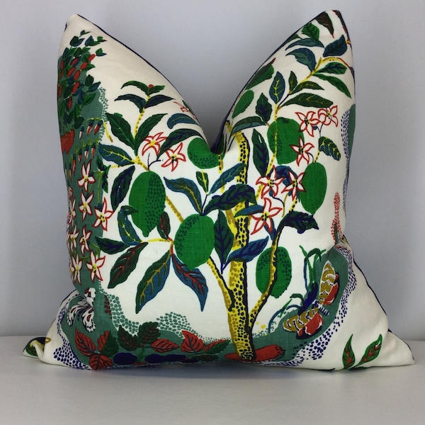 Citrus Garden Pillow Etsy